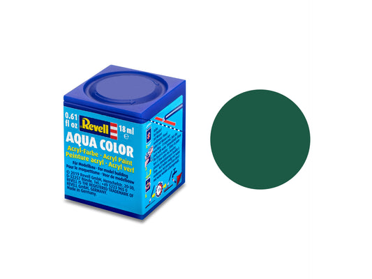 010 - Revell Aqua Color Dark Green Matt - primary image