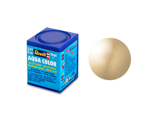 010 - Revell Aqua Color Gold Metallic - primary image