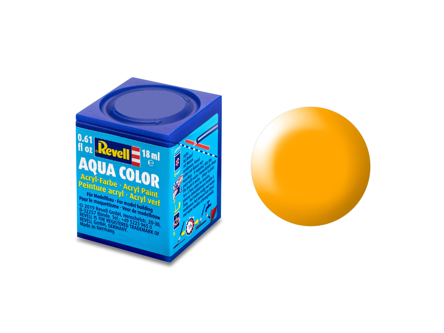 010 - Revell Aqua Color Yellow Silk - primary image