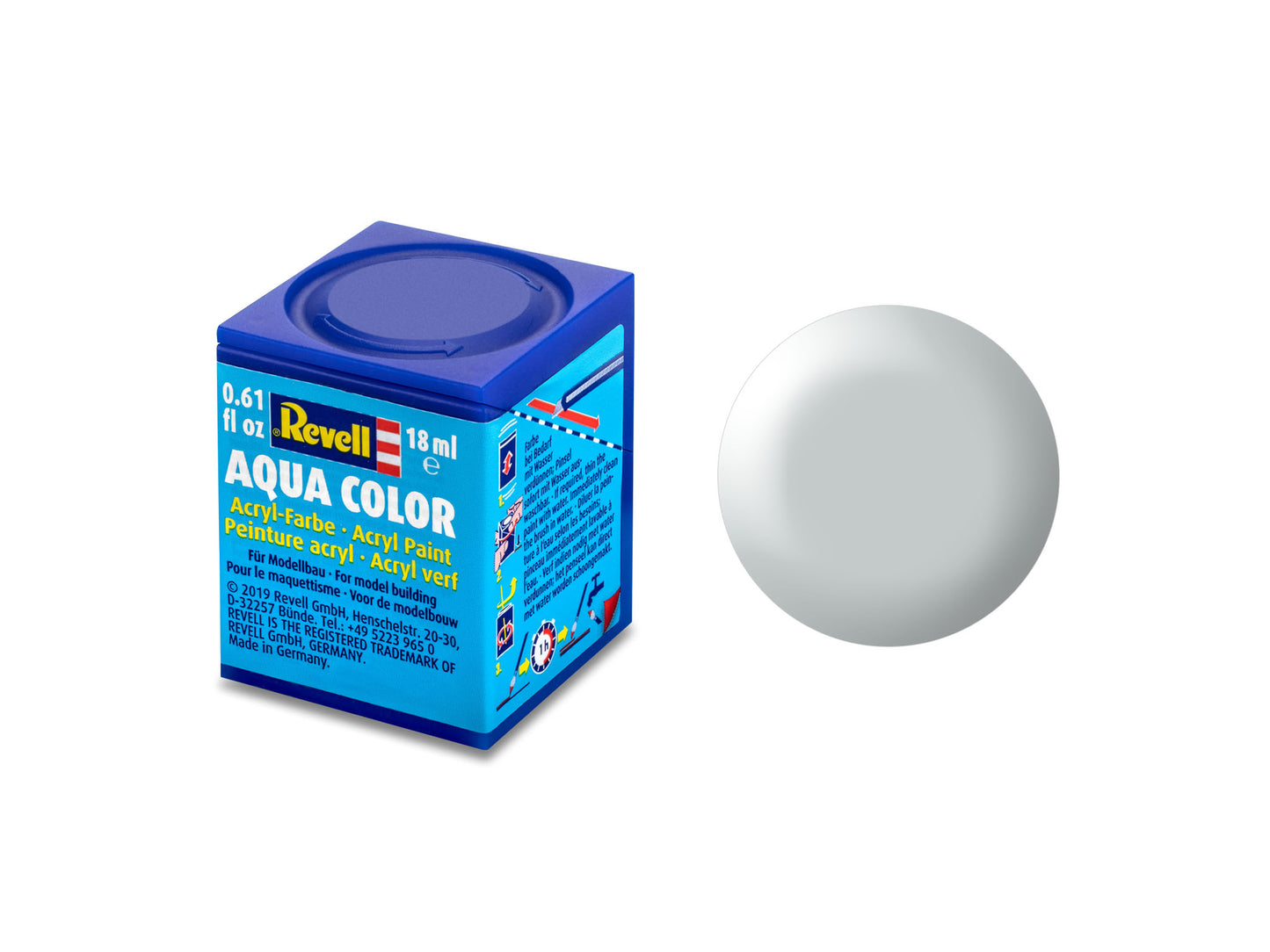 010 - Revell Aqua Color Light Grey Silk - primary image