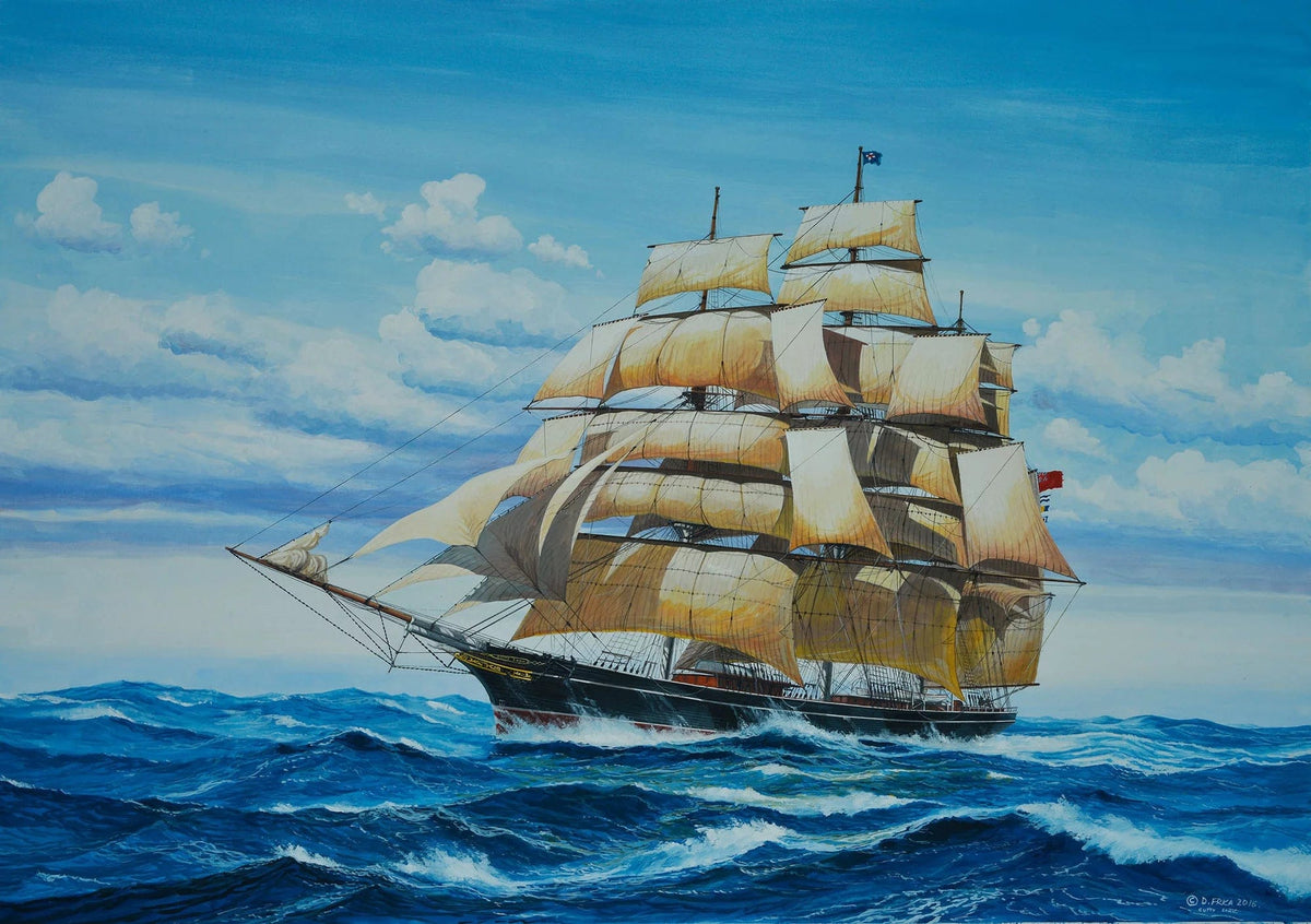 150 - Revell - 05422 - Cutty Sark - box art
