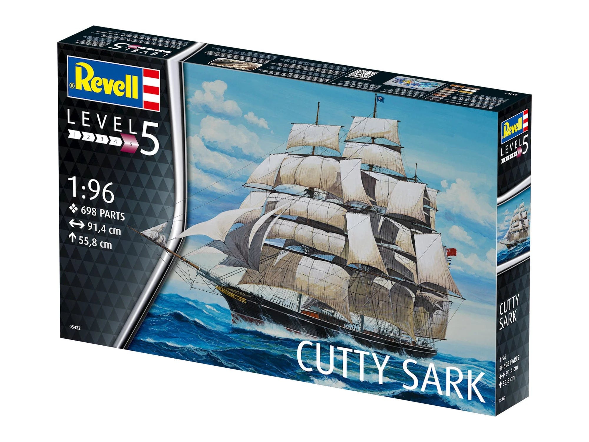 Revell - 05422 - Cutty Sark - box front left angle