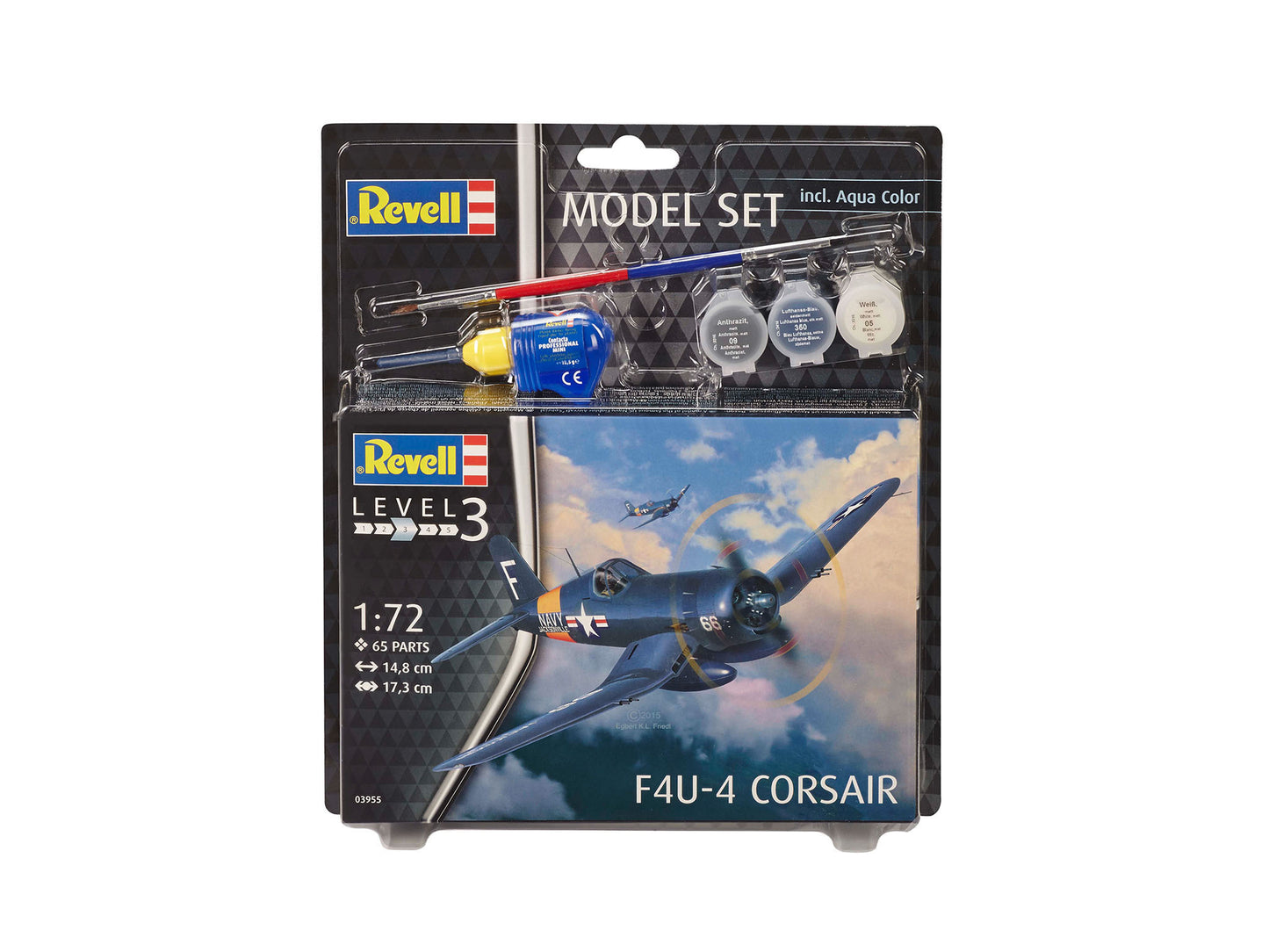 Vought F4U-4B Corsair [model set]