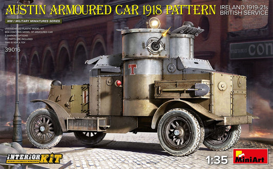 010 - Miniart - 39016 - Austin obr. 1918 Armoured Car with Interior (Ireland) - primary image