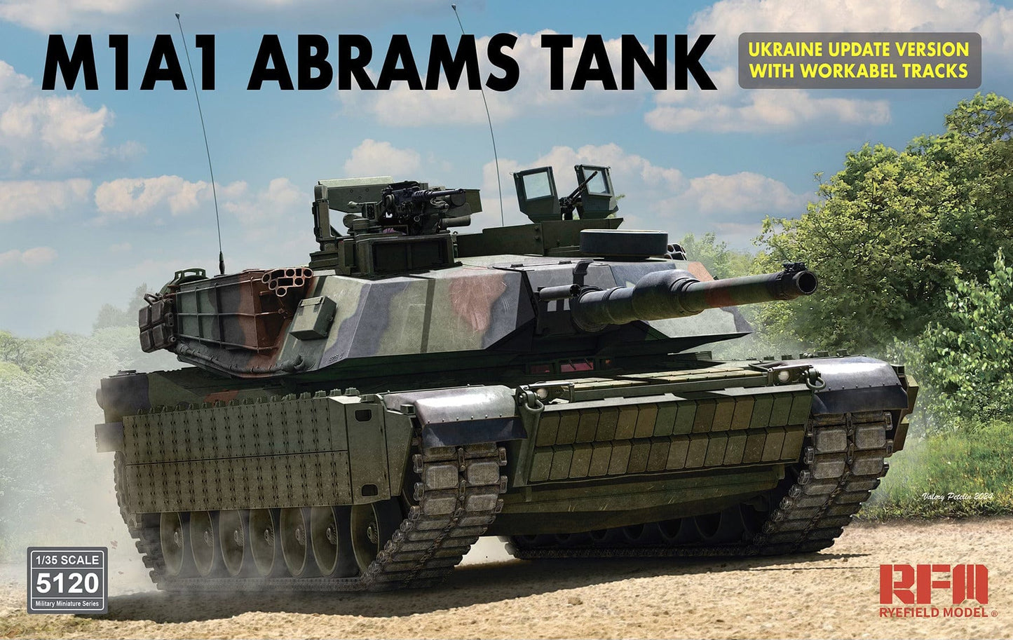 010 - Rye Field Model - 5120 - M1A1 Abrams - primary image