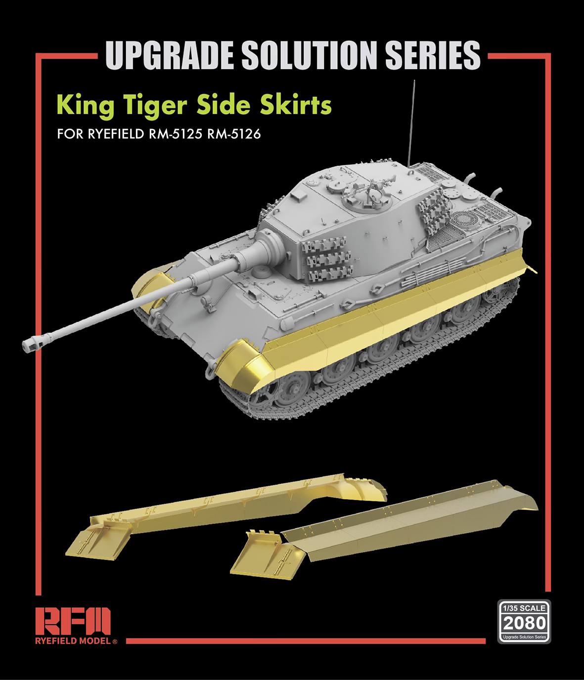 501 - Rye Field Model - 5126 - Henschel Pz.Kpfw. VI Tiger II Ausf. B Königstiger [upgrade kit] - digital model
