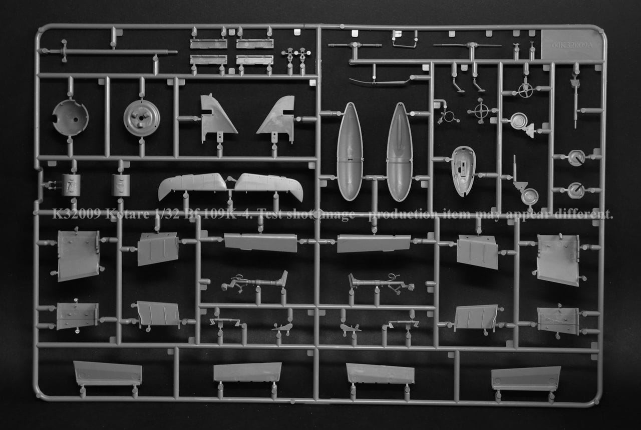 Kotare - 32009 - Messerschmitt Bf 109 K-4 - sprue