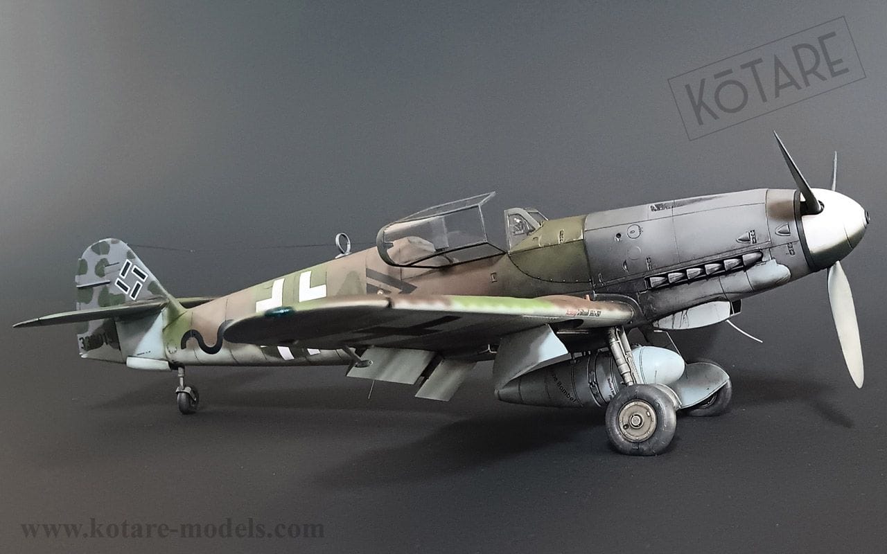 Kotare - 32009 - Messerschmitt Bf 109 K-4 - painted model