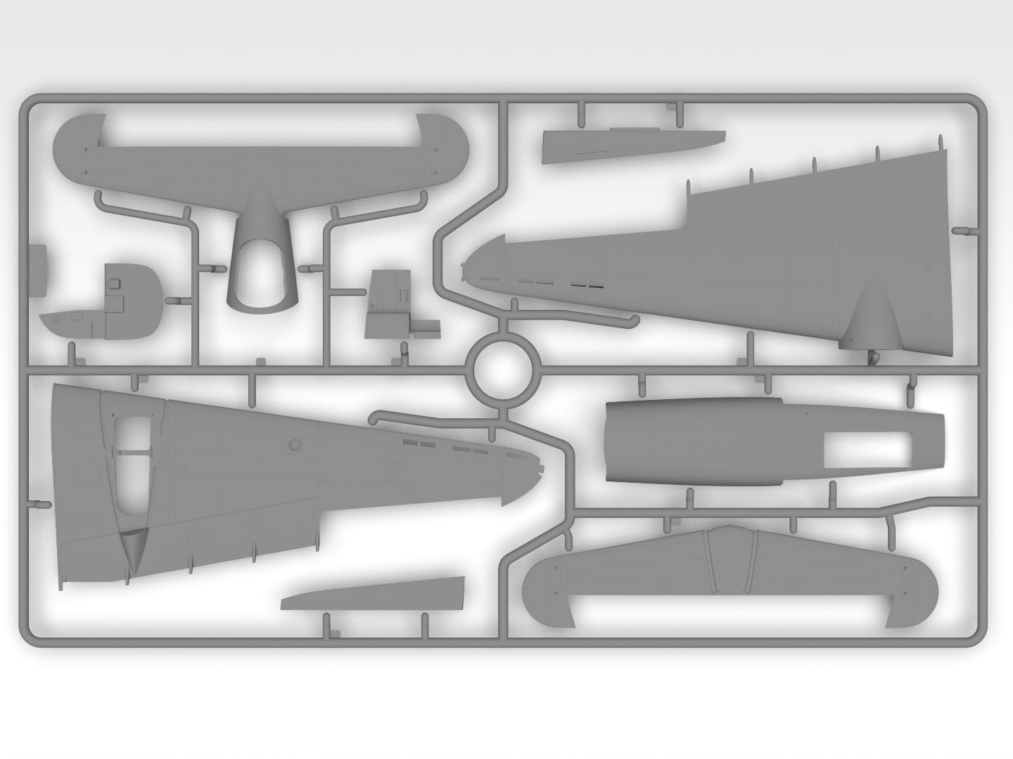 ICM - 48331 - Lockheed Hudson Mk III - sprue