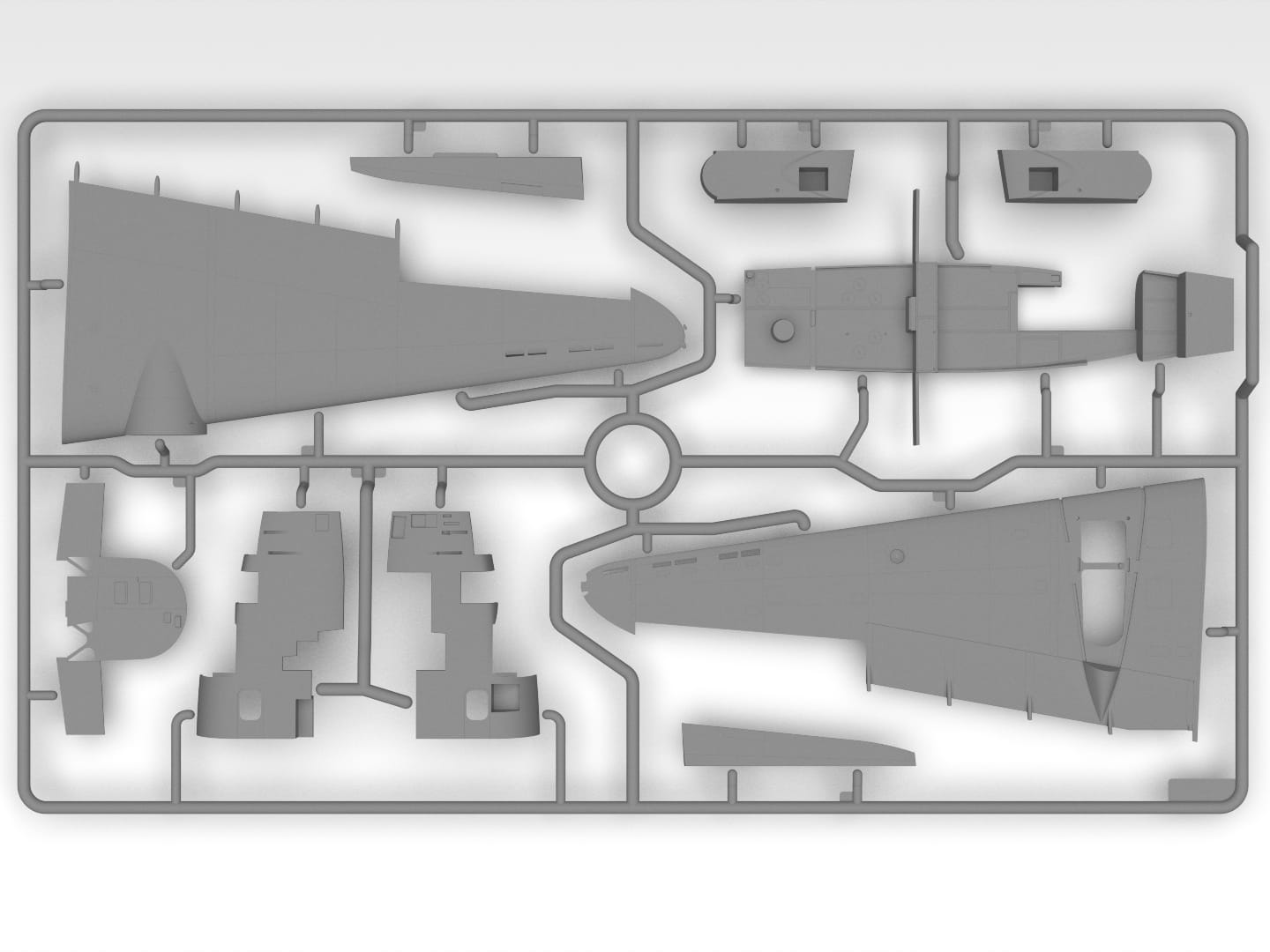 ICM - 48331 - Lockheed Hudson Mk III - sprue