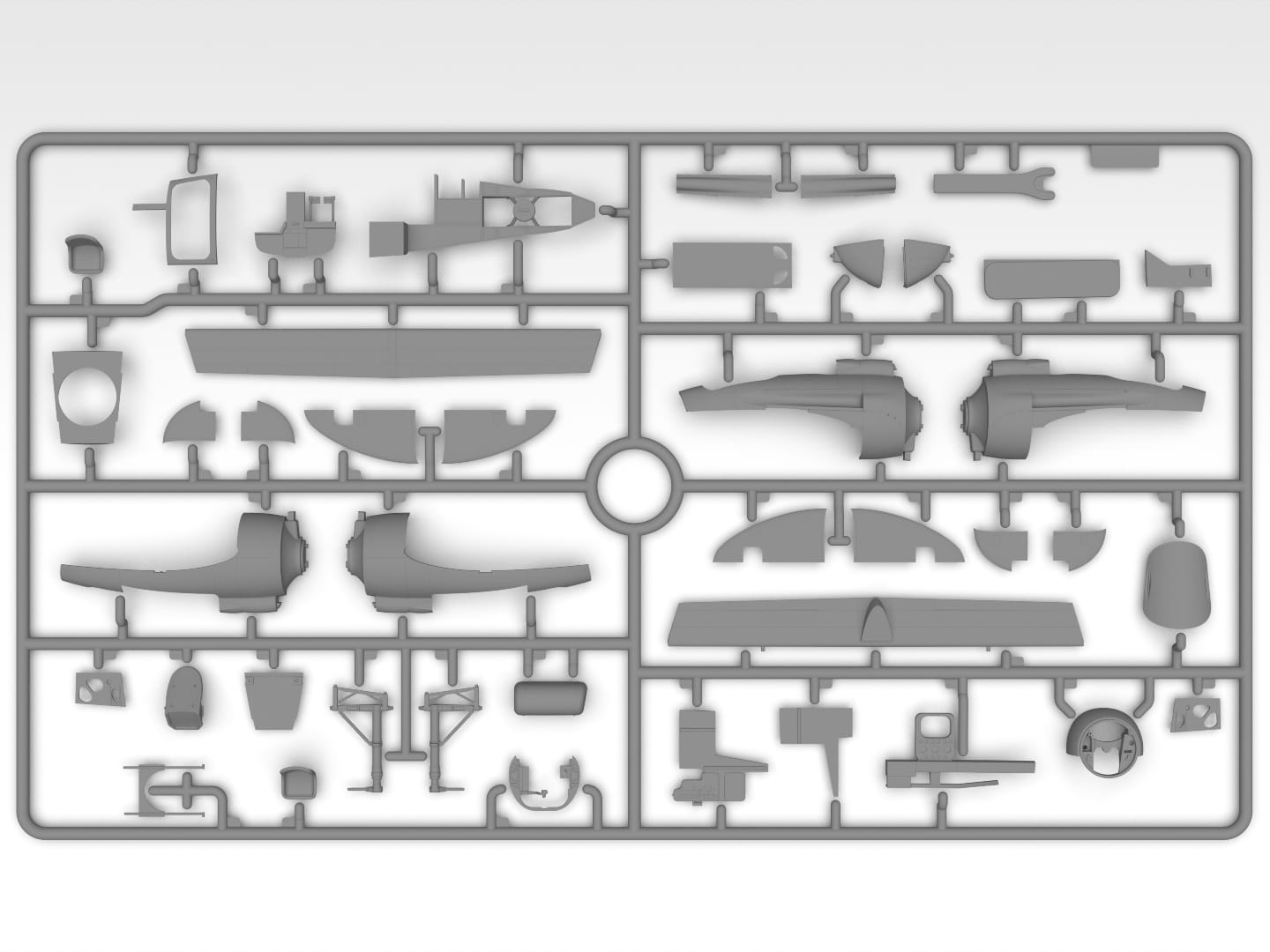 ICM - 48331 - Lockheed Hudson Mk III - sprue