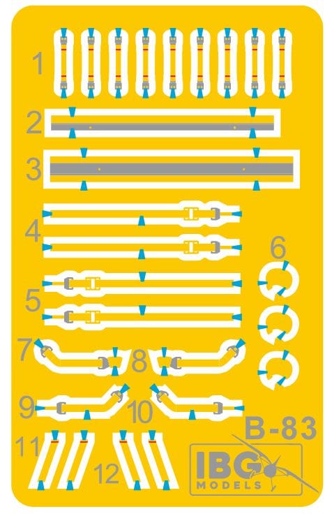 IBG - 48001 - PZL M18B Dromader - photo-etched parts