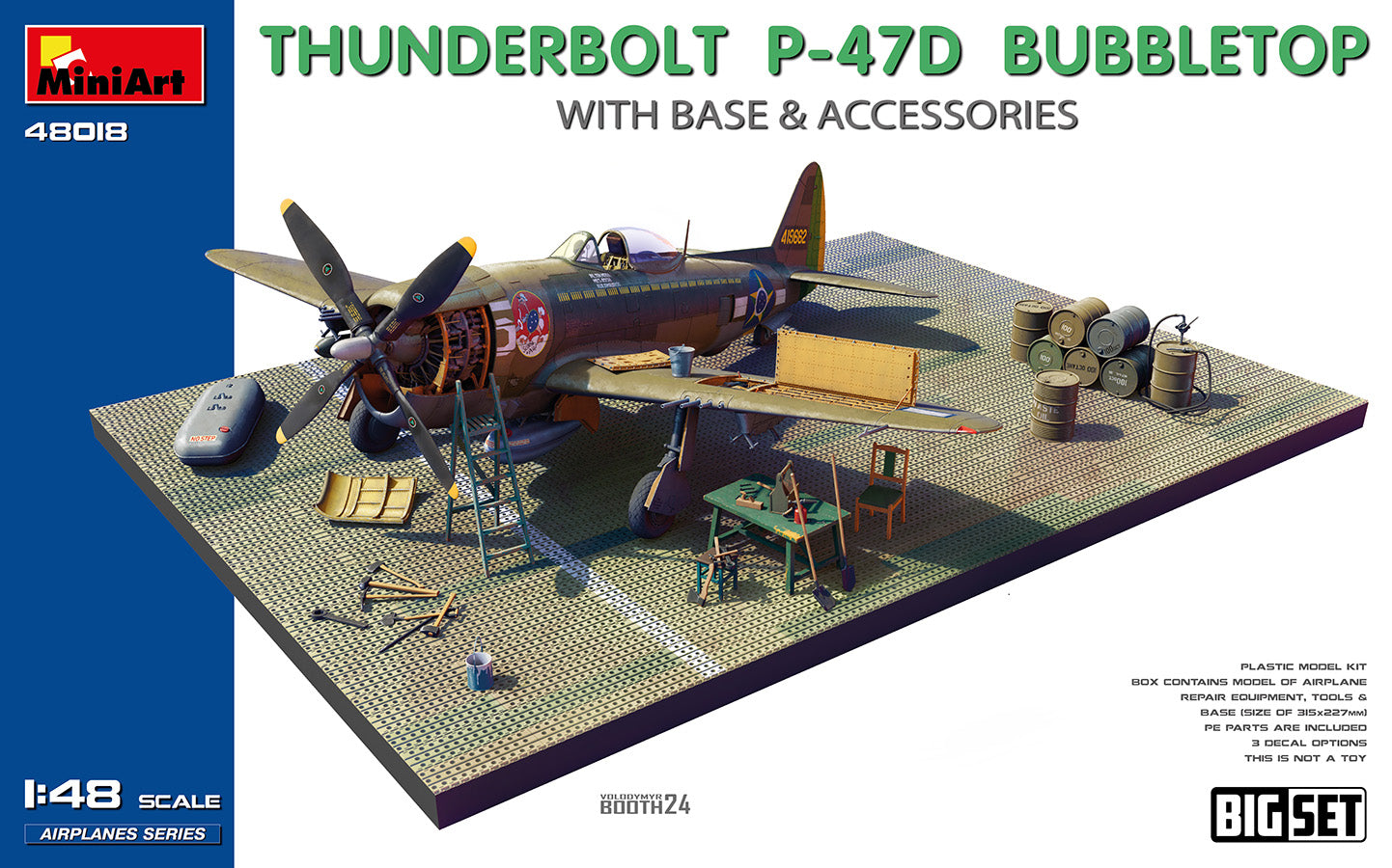 République P-47D Thunderbolt [diorama]