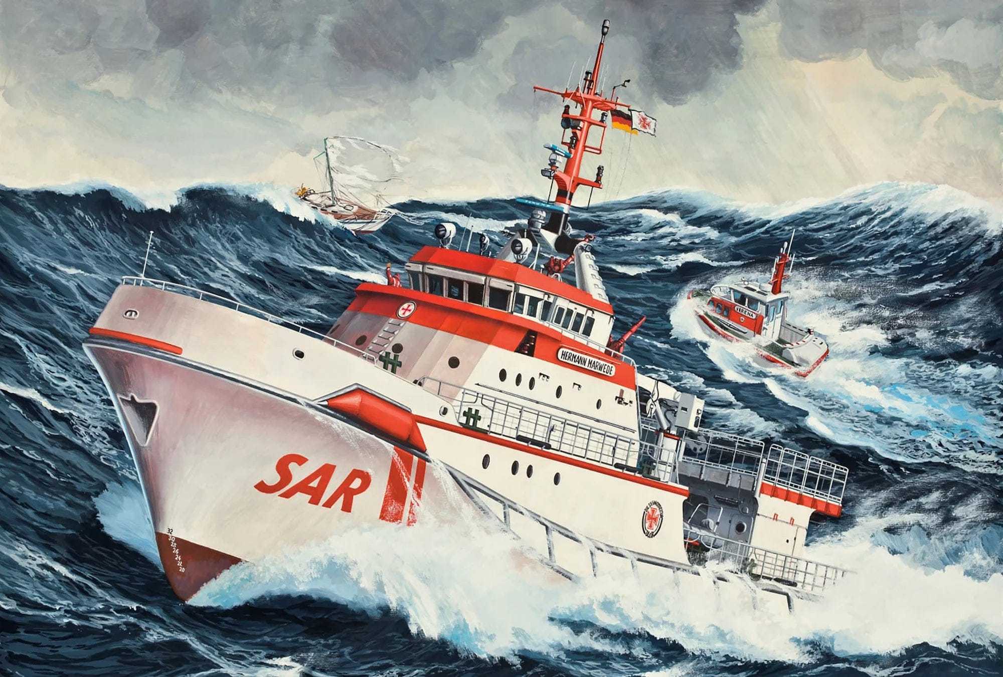 Revell - 05812 - Hermann Marwede (SK29) - box art