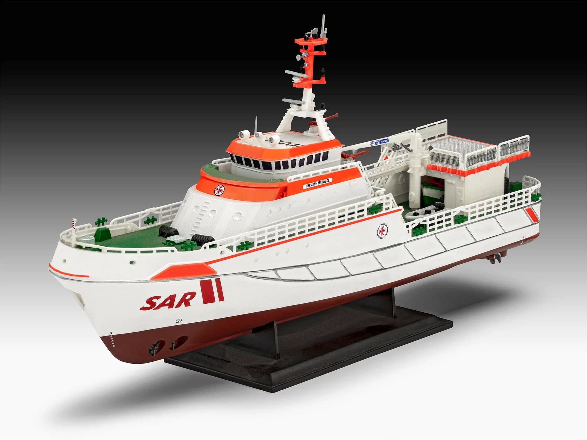 Revell - 05812 - Hermann Marwede (SK29) - painted model