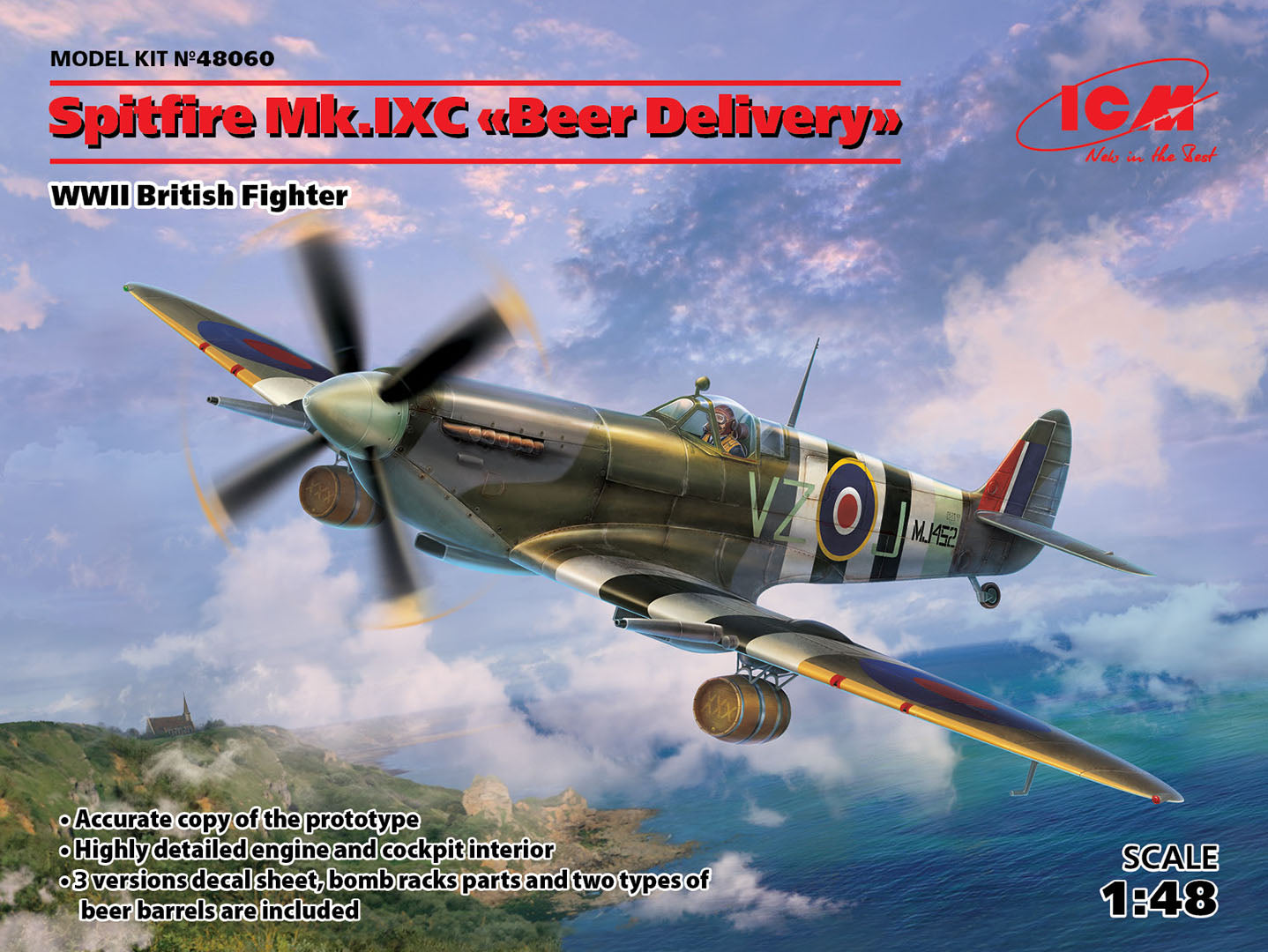 010 - Supermarine Spitfire Mk IXC  ‘Beer Delivery’ - primary image