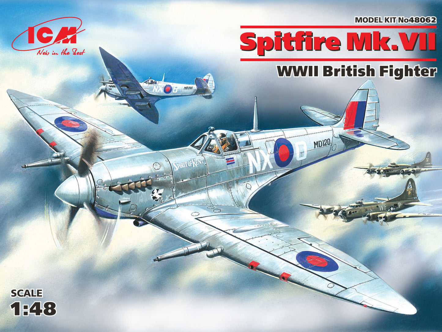 010 - Supermarine Spitfire Mk VII - primary image