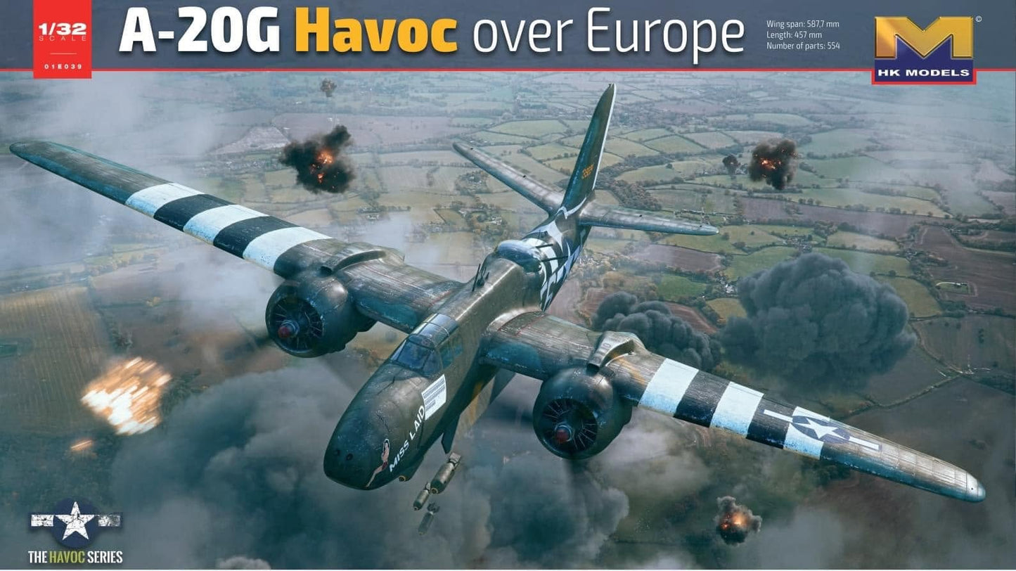 010 - HK Models - 01E039 - Douglas A-20G Havoc - primary image