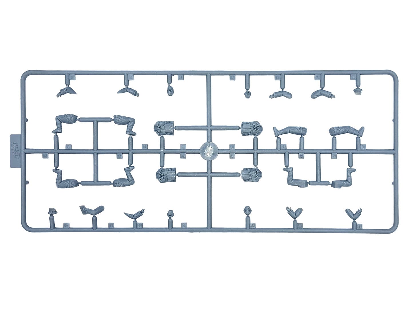 ICM - 48327 - Martin B-26G Marauder and Marston Mat - sprue