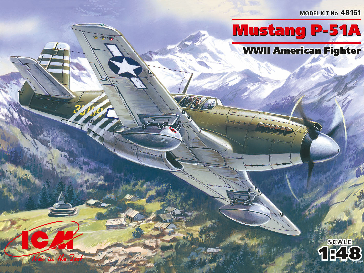 Mustang P-51A nord-américain