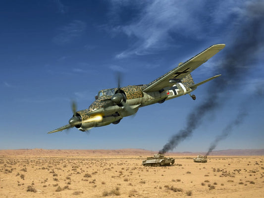 010 - ICM - 48214 - Henschel Hs 129 B-2 - primary image