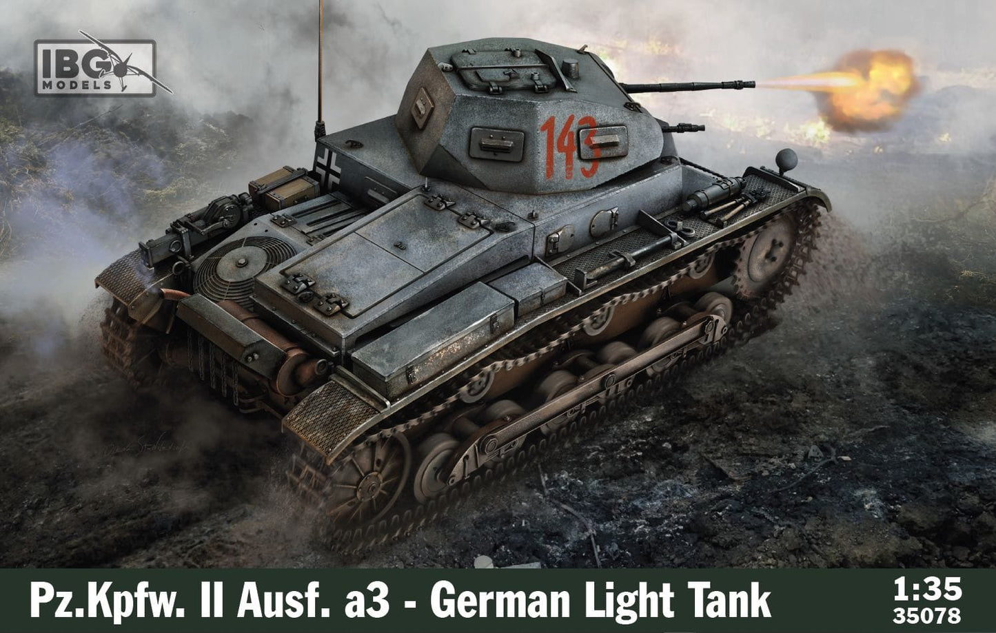 010 - IBG - 35078 - Pz.Kpfw. II Ausf. a/3 - primary image