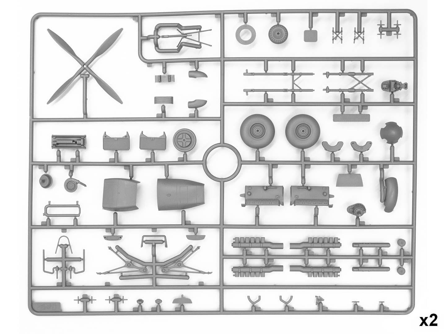 ICM - 48274 - Dornier Do 217 M-1 - sprue