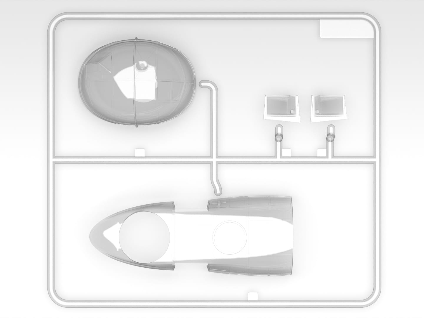 207 - ICM - 48276 - Dornier Do 217 M-1 - sprue