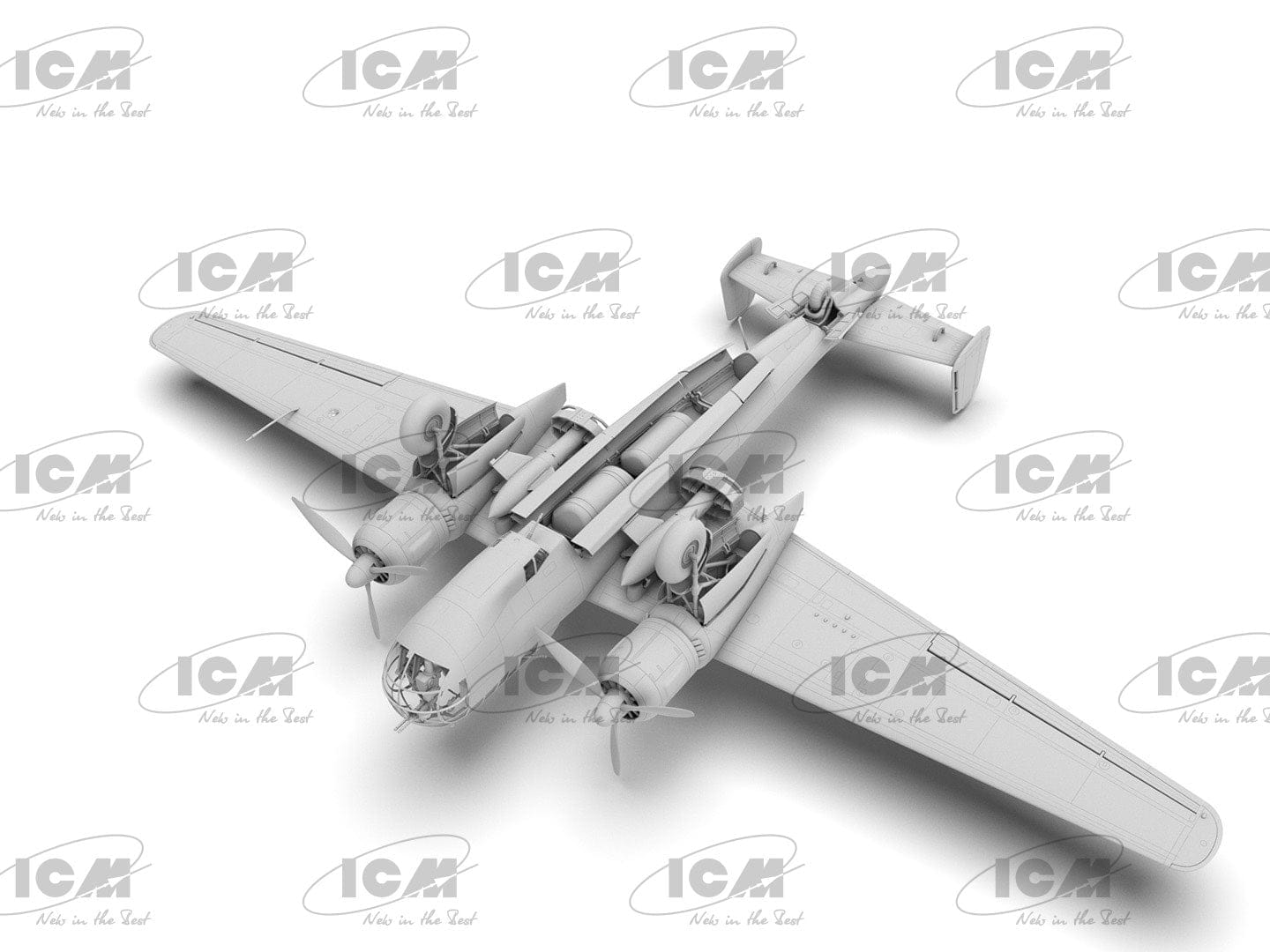 504 - ICM - 48275 - Dornier Do 217 K-2 Fritz-X Carrier - digital model