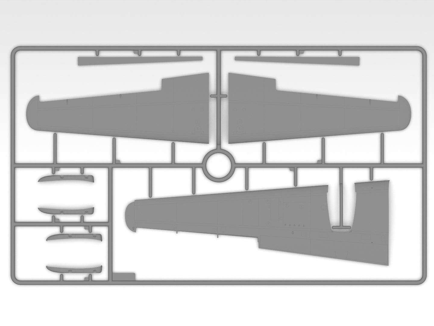201 - ICM - 48275 - Dornier Do 217 K-2 Fritz-X Carrier - sprue
