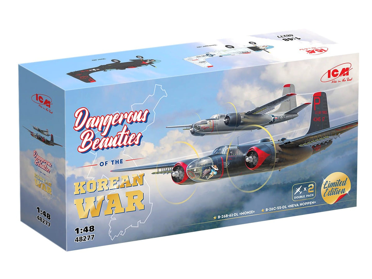 011 - ICM - 48277 - Douglas B-26B/C Invader ‘Dangerous Beauties of the Korean War’ - secondary image