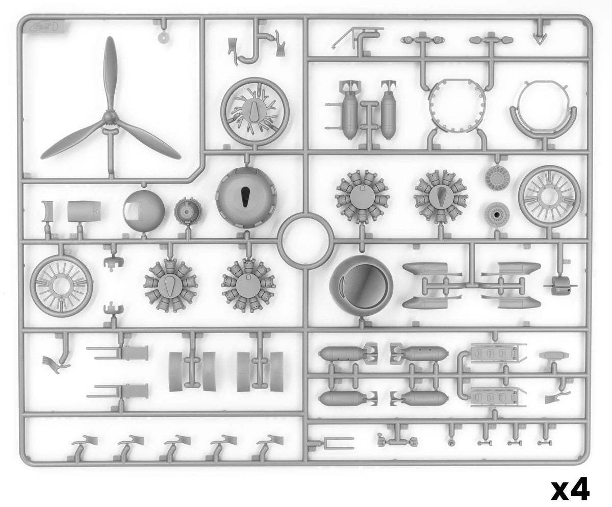 205 - ICM - 48277 - Douglas B-26B/C Invader ‘Dangerous Beauties of the Korean War’ - sprue