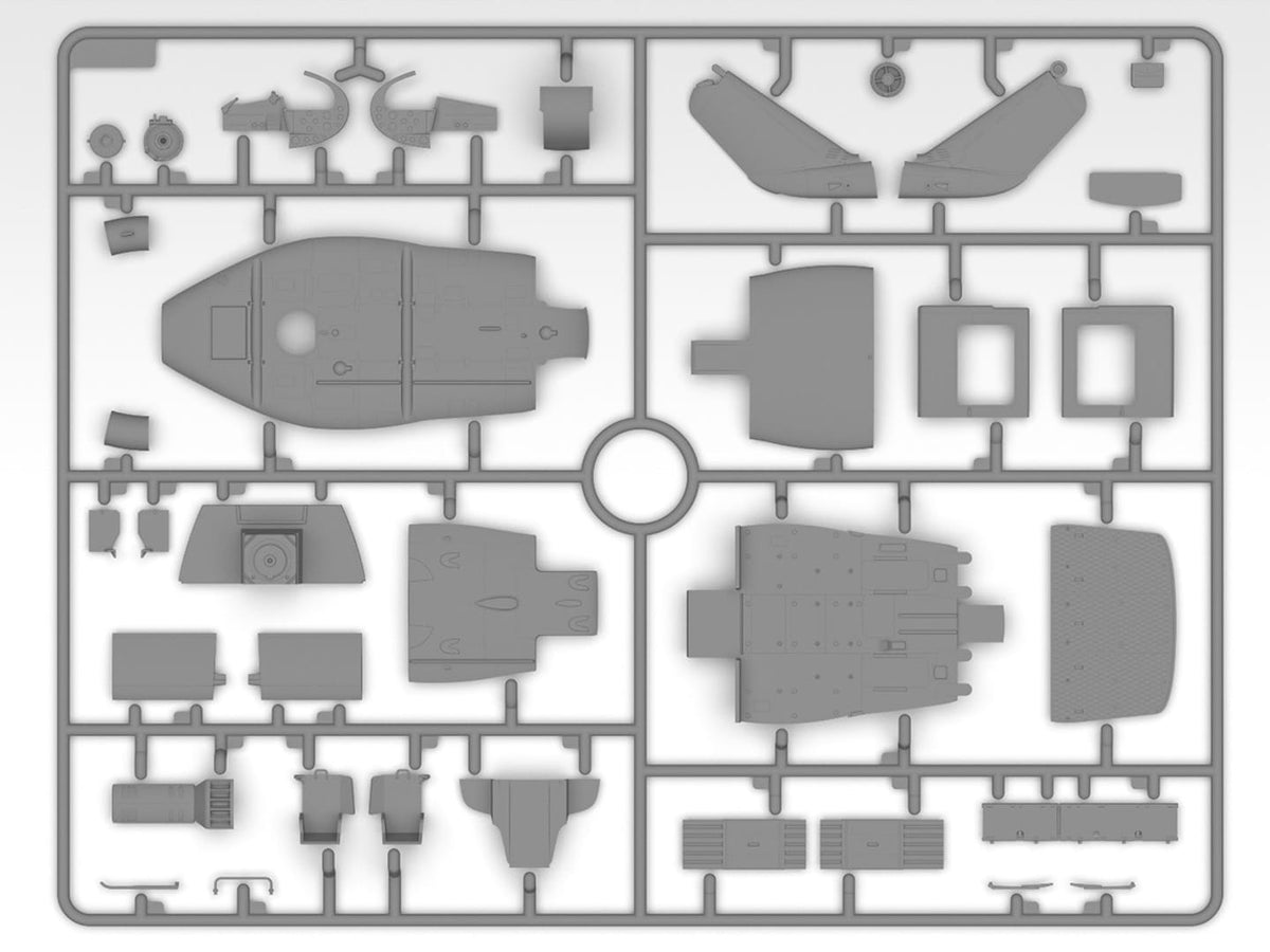 201 - ICM - 48293 - Bell UH-1C Iroquois ‘Huey’ - sprue