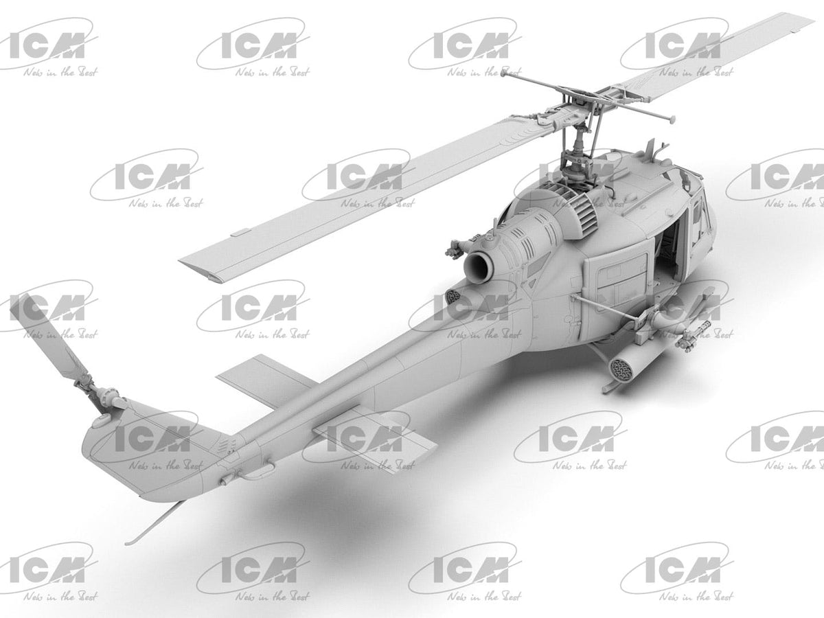 504 - ICM - 48293 - Bell UH-1C Iroquois ‘Huey’ - digital model