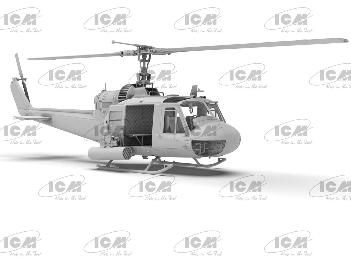 ICM - 48293 - Bell UH-1C Iroquois ‘Huey’ - digital model