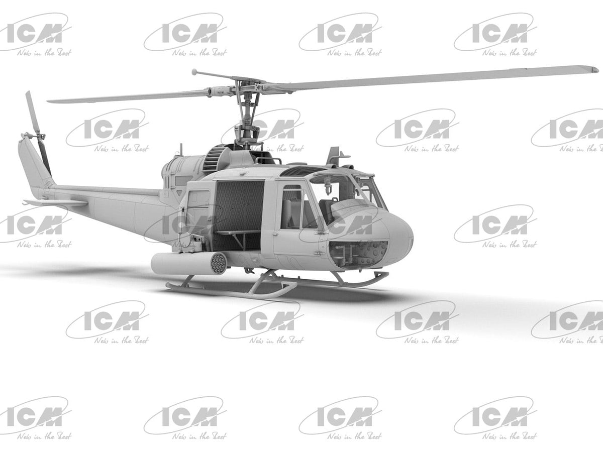 502 - ICM - 48293 - Bell UH-1C Iroquois ‘Huey’ - digital model