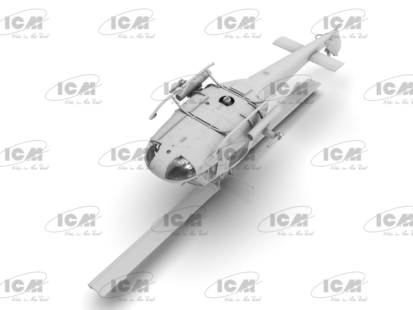 ICM - 48293 - Bell UH-1C Iroquois ‘Huey’ - digital model
