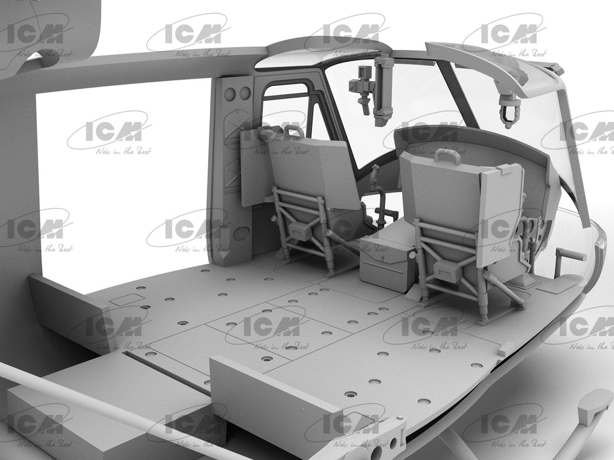 507 - ICM - 48293 - Bell UH-1C Iroquois ‘Huey’ - digital model