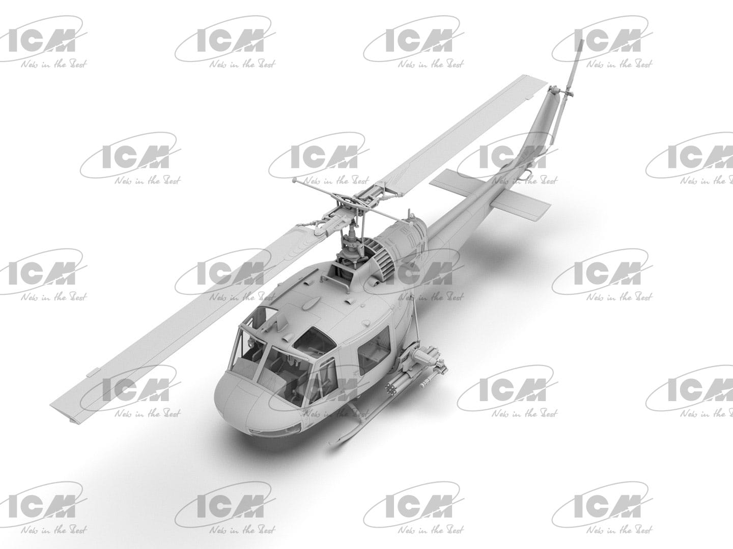 ICM - 48293 - Bell UH-1C Iroquois ‘Huey’ - digital model