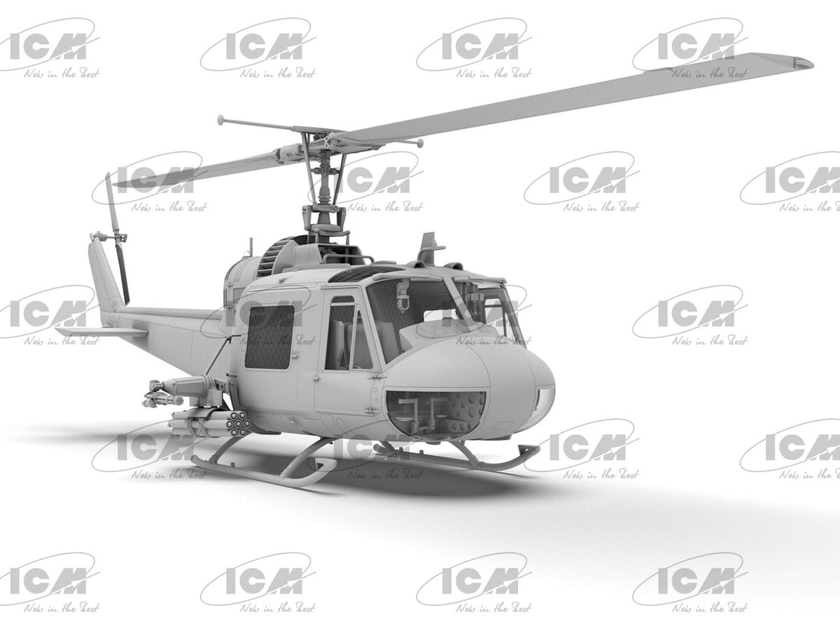 500 - ICM - 48293 - Bell UH-1C Iroquois ‘Huey’ - digital model