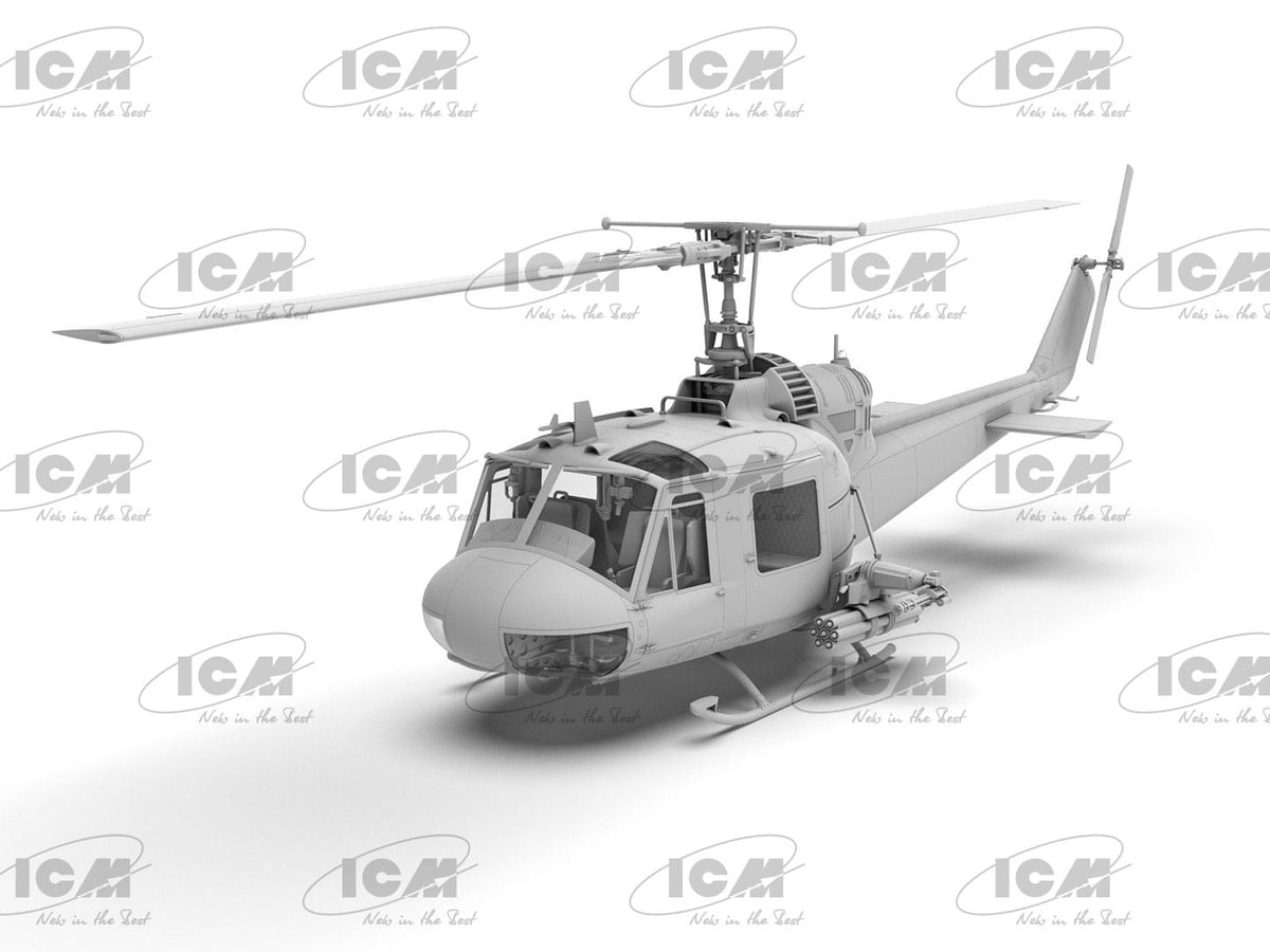 503 - ICM - 48293 - Bell UH-1C Iroquois ‘Huey’ - digital model