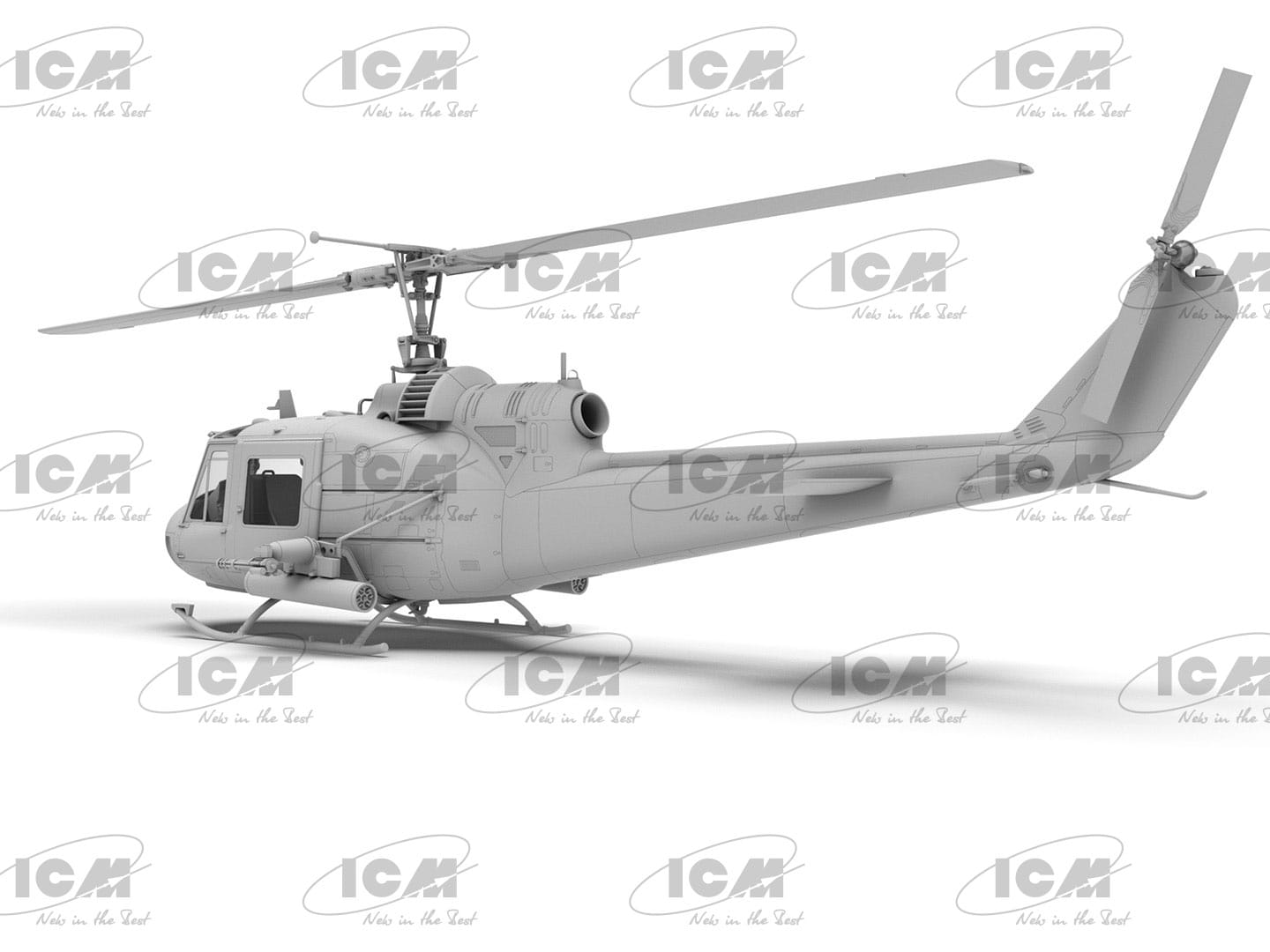 ICM - 48293 - Bell UH-1C Iroquois ‘Huey’ - digital model