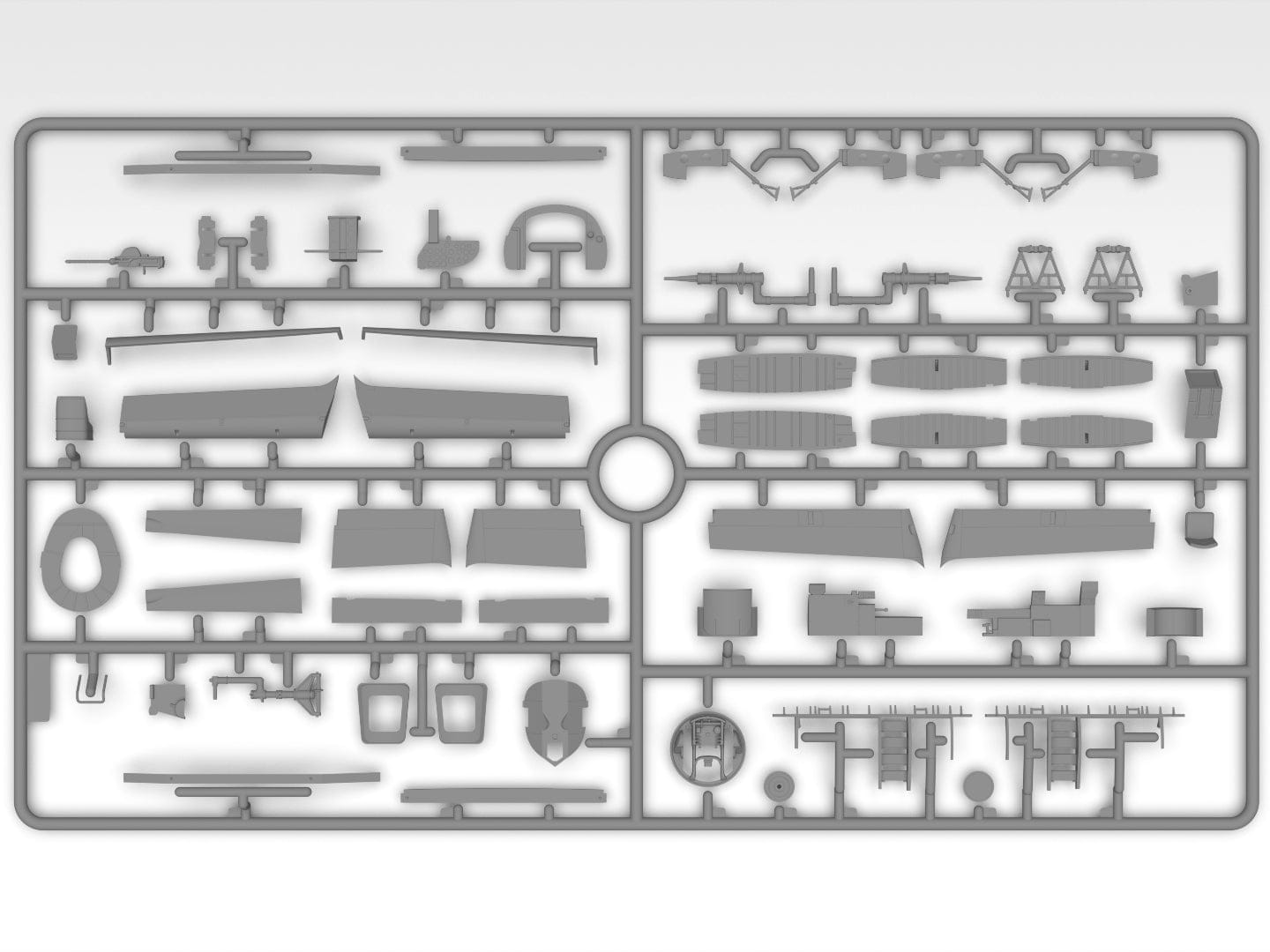 205 - ICM - 48326 - Martin Marauder Mk III - sprue