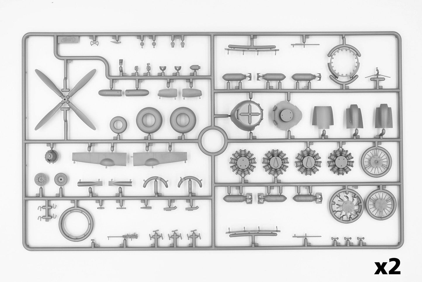 203 - ICM - 48328 - Martin B-26C-45 Marauder - sprue