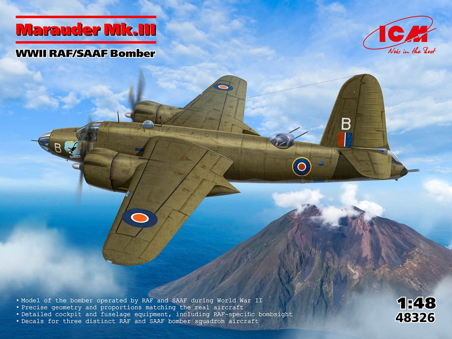 010 - ICM - 48326 - Martin Marauder Mk III - primary image