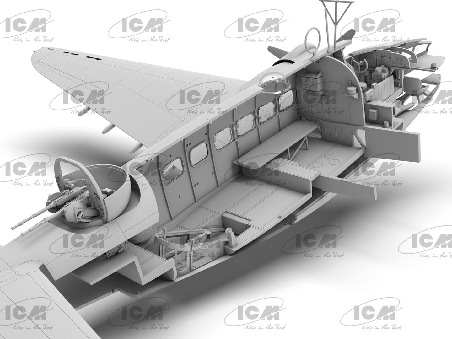 510 - ICM - 48331 - Lockheed Hudson Mk III - digital model