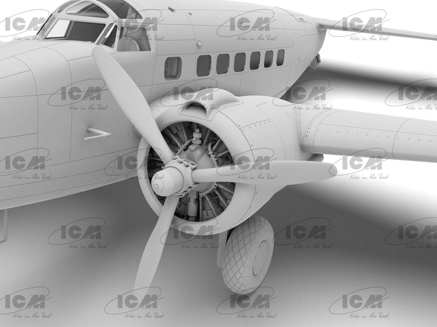 ICM - 48331 - Lockheed Hudson Mk III - digital model