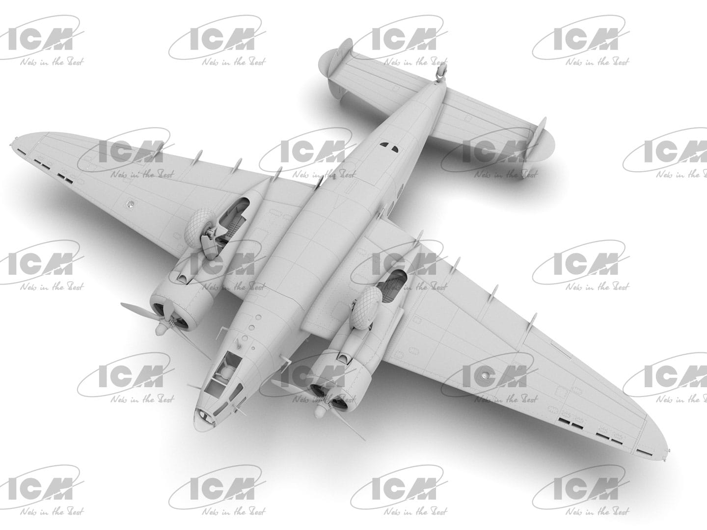ICM - 48331 - Lockheed Hudson Mk III - digital model