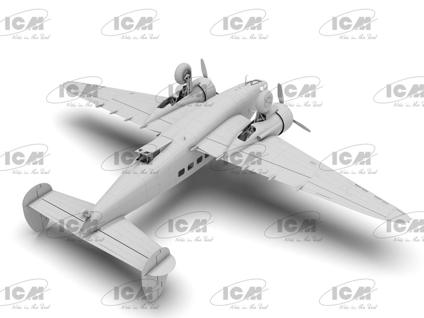ICM - 48331 - Lockheed Hudson Mk III - digital model