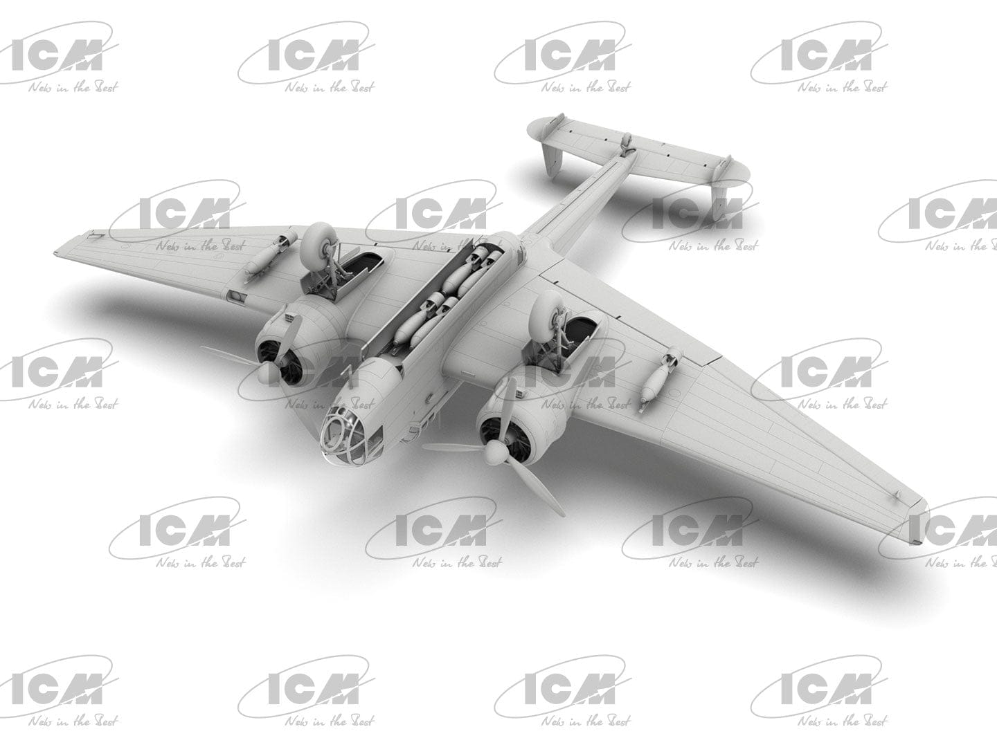 510 - ICM - 48352 - Handley Page Hampden Mk I - digital model